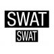 SWAT Patches w/Hook Back